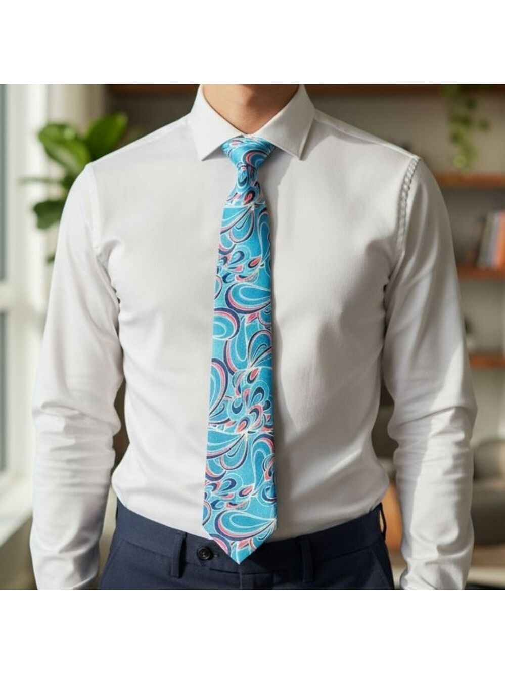 Vintage 2010 Mr Magazine Happy Ties Silk Tie